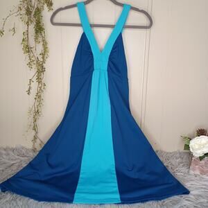 Patagonia Teal Blue Small Woman's Casual Athletic Dress S